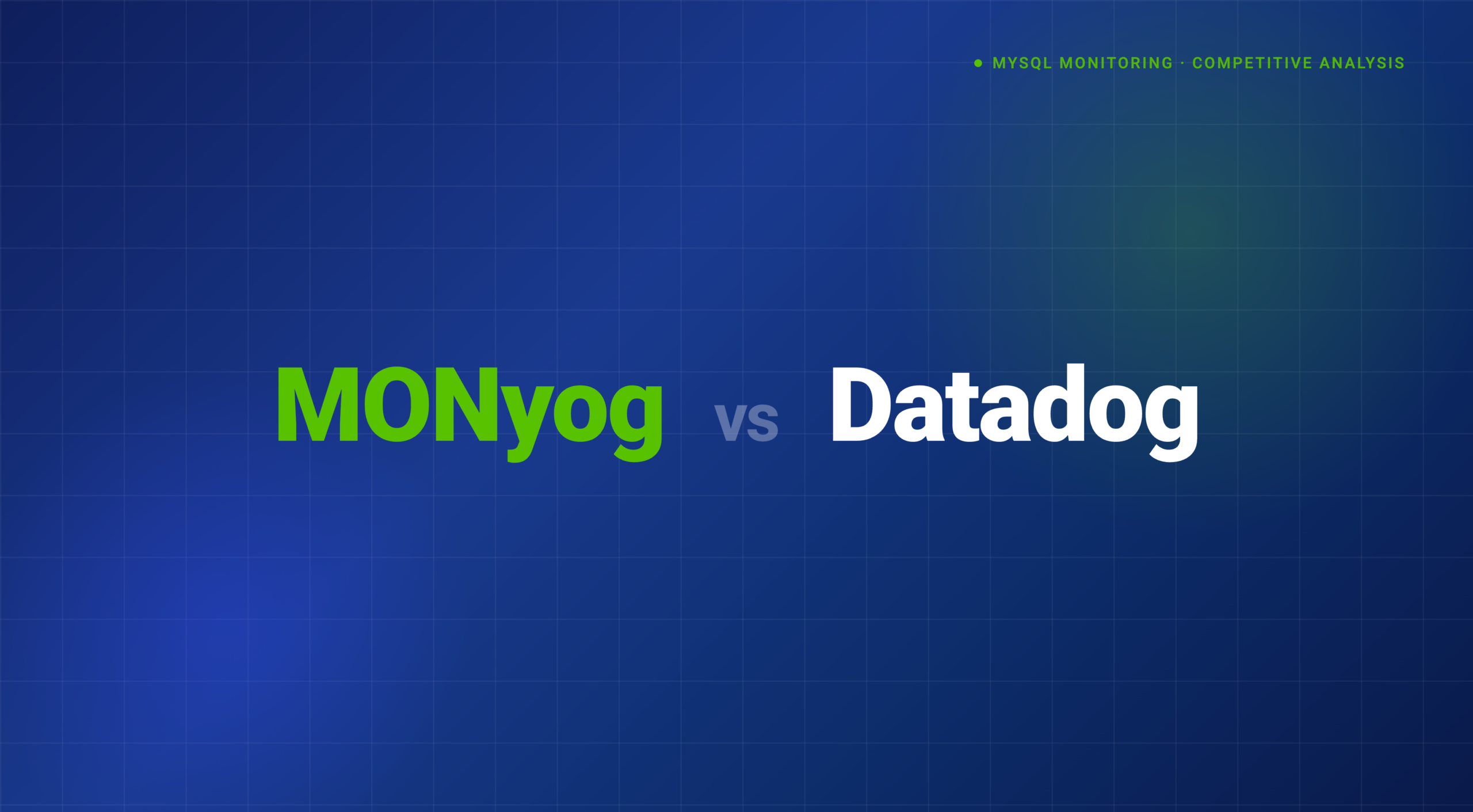 MONyog vs Datadog