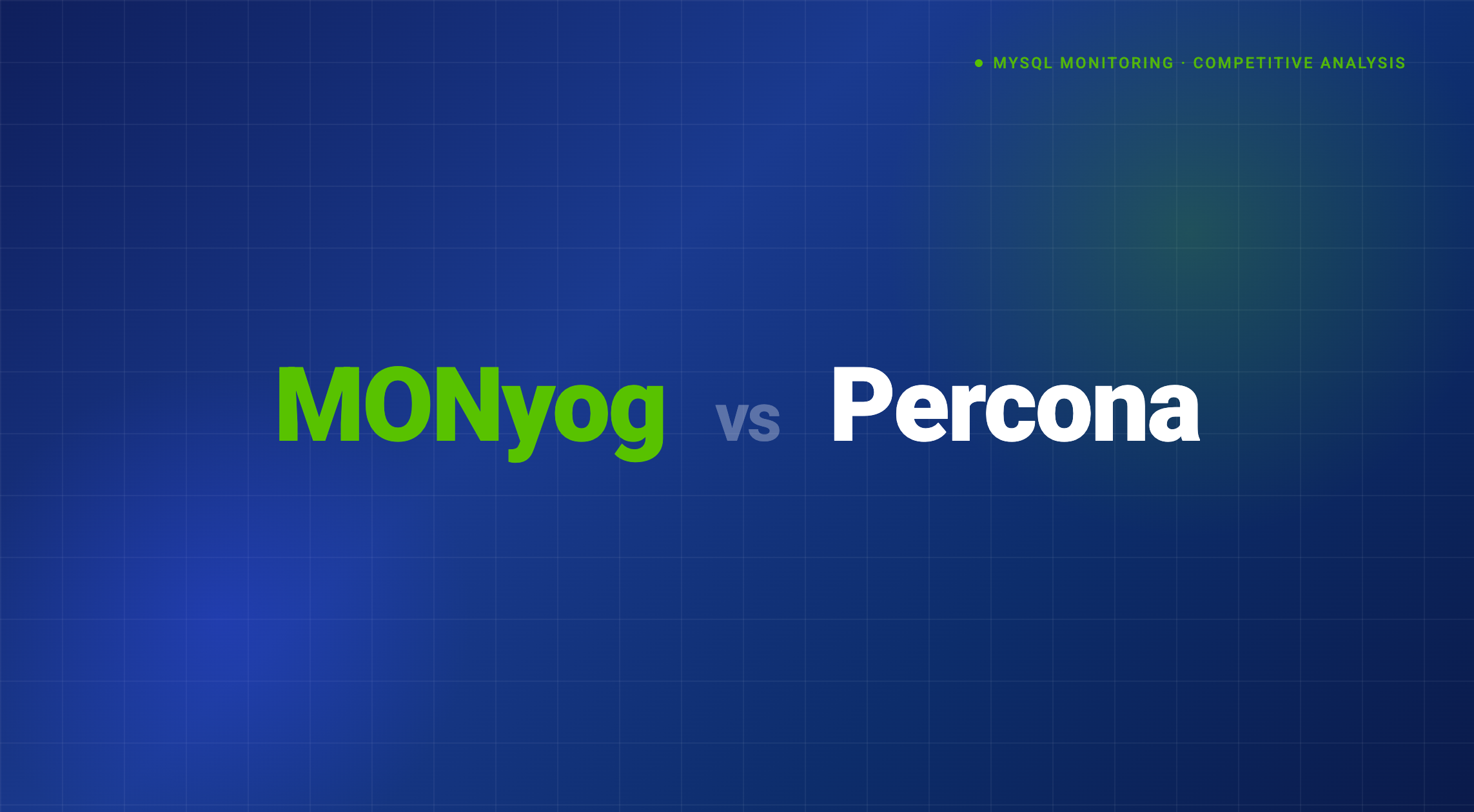 MONyog vs Percona PMM
